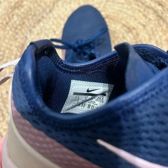 Nike Air Max Motion 2 Womens Blue/Pink Running Shoes Sz 7.5 - Picture 6 of 7